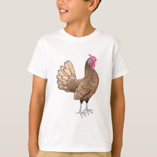 Sebright kleiner Hahn scherzt T - Shirt