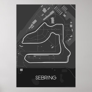 Sebring International Raceway Poster