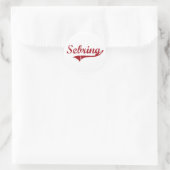 Sebring Ohio Classic Design Runder Aufkleber (Tasche)