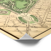 Sec 10 Brooklyn Karte Poster (Ecke)