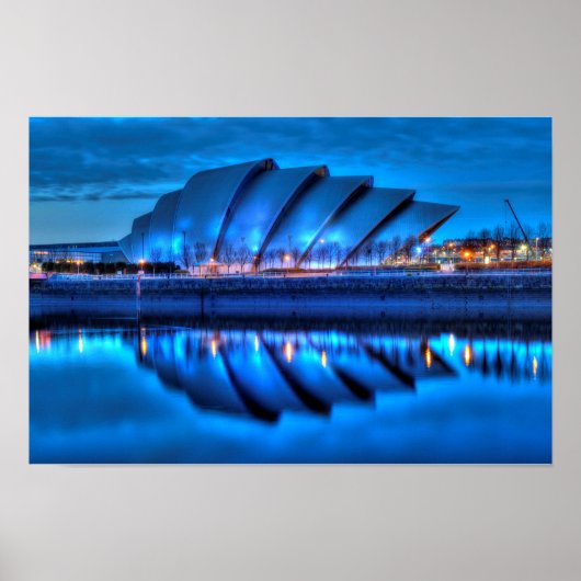 SEC Armadillo, Glasgow Poster (Vorne)