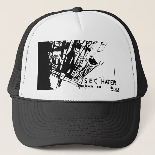 SEC HATER SVG TRUCKERKAPPE (Vorderseite)