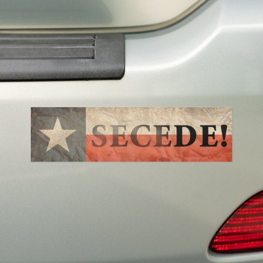 Secede! Autoaufkleber (Auf Auto)