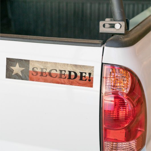 Secede! Autoaufkleber (Auf Lkw)