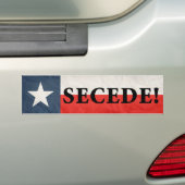 Secede! Autoaufkleber (Auf Auto)