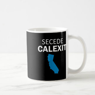 Secede Calexit T Shirt (politisches T-Shirt) Kaffeetasse