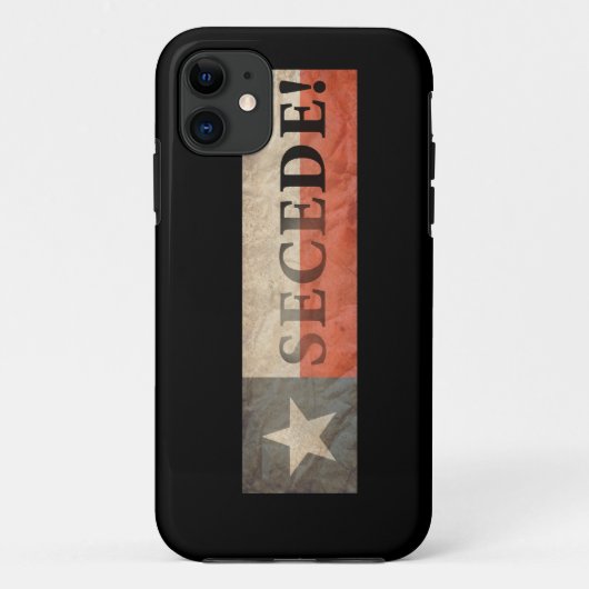 Secede! Case-Mate iPhone Hülle (Rückseite)