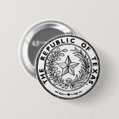 Secede Republic of Texas Button (Vorne & Hinten)
