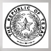 Secede Republic of Texas Poster (Vorne)