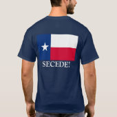 Secede! T-Shirt (Rückseite)