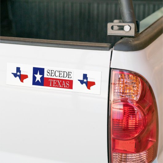 Secede Texas 2 Autoaufkleber (Auf Lkw)