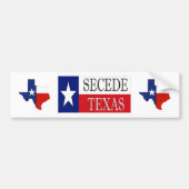 Secede Texas 2 Autoaufkleber (Vorne)