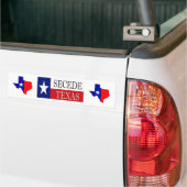 Secede Texas Autoaufkleber (Auf Lkw)