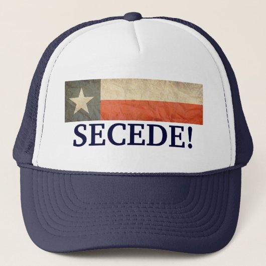 Secede! Truckerkappe (Vorderseite)