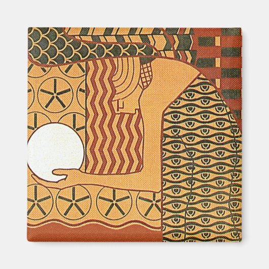 Secession Art -14. Wiener Ausstellung, 1902 Magnet (Vorne)