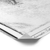 Sechs Affen und ein Sturgeon Poster (Ecke)