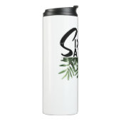 Sechs am Samstag.w Thermosbecher (Nach links gedreht)