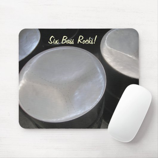 Sechs Baß Mousepad (Mit Mouse)