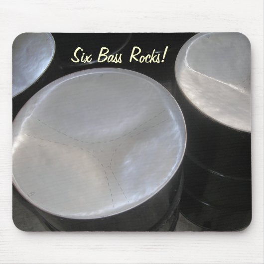 Sechs Baß Mousepad (Vorne)