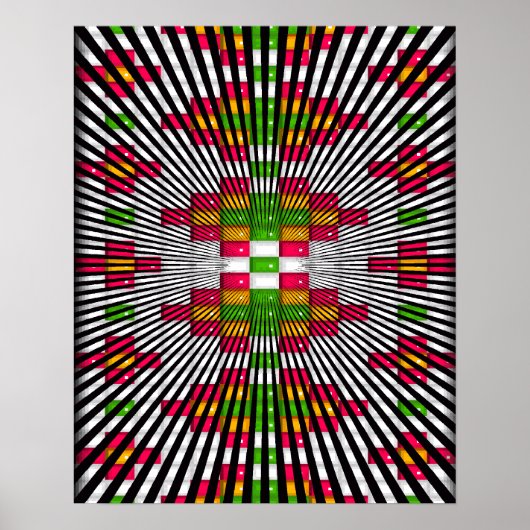 "Sechs Bäume" Poster (Vorne)