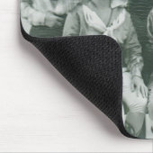 Sechs Cowgirls in den Hüten und in den Schärpen Mousepad (Ecke)