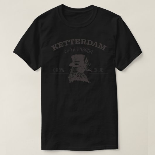Sechs Crows Ketterdam Crow Club 2 T-Shirt (Design vorne)