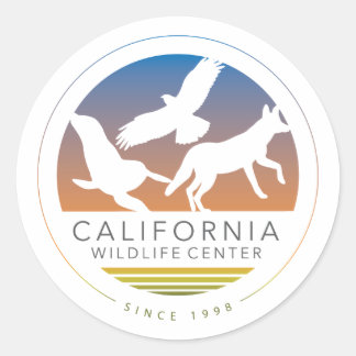 Sechs CWC-Logo-Aufkleber Runder Aufkleber