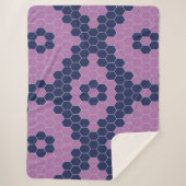 Sechs Ecken-Muster Sherpadecke (Vorderseite)