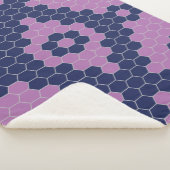 Sechs Ecken-Muster Sherpadecke (3/4)