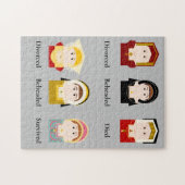 Sechs Ehefrauen, Tudor Puzzle (Horizontal)