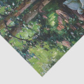 Sechs Enten in Wasser von Alexander Koester Seidenpapier (Ausschnitt)