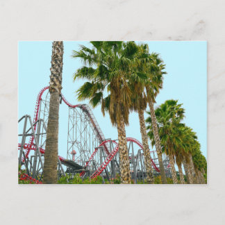 Sechs Fahnen Magic Mountain Postkarte