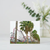 Sechs Fahnen Magic Mountain Postkarte (Stehend Vorderseite)