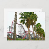 Sechs Fahnen Magic Mountain Postkarte (Vorne/Hinten)