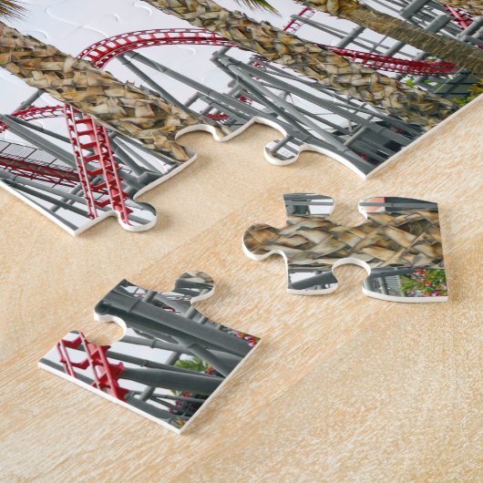 Sechs Fahnen Magic Mountain Puzzle (Seite)