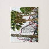 Sechs Fahnen Magic Mountain Puzzle (Vertikal)