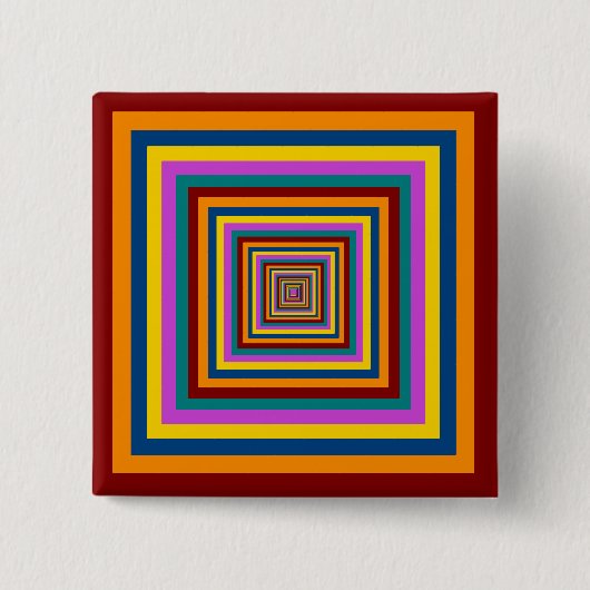Sechs Farbkombinationen / Mischung von verschachte Button (Vorderseite)