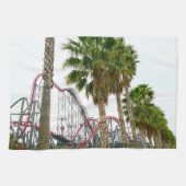 Sechs Flag Magic Mountain Geschirrtuch (Horizontal)