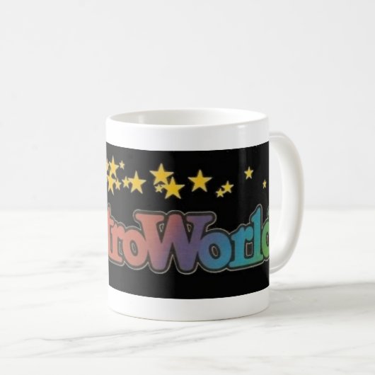 Sechs Flaggen Astroworld Vergnügungspark Kaffeetasse (VorderseiteRechts)