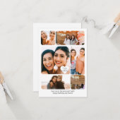 Sechs Foto Collage Bester Freund Happy Geburtstags Karte (Vorderseite/Rückseite Beispiel)