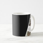 Sechs-Foto-Collage Gold Abschluss Foto Kaffeetasse (VorderseiteRechts)