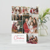 Sechs-Foto-Kollektion Feierliche Weihnachten (Stehend Vorderseite)