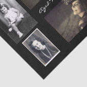 Sechs Foto Personalisiert Seidenpapier (Ausschnitt)