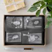 Sechs Foto Personalisiert Seidenpapier (Geschenk)