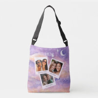 Sechs FOTO Personalisierter Crossbody-Beutel