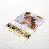 Sechs Fotos Collage Movie Folieneinladung (Gedreht)