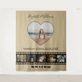 Sechs Fotos Collage Movie Inspirierend Foto Hinter Wandteppich (Vorderseite)