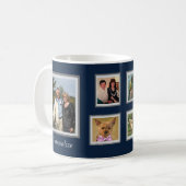 SECHS FREUNDE FOTOS FAMILIENREISE FREUNDE KAFFEETASSE (Vorderseite Links)