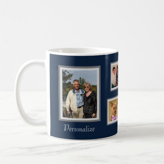 SECHS FREUNDE FOTOS FAMILIENREISE FREUNDE KAFFEETASSE (Links)