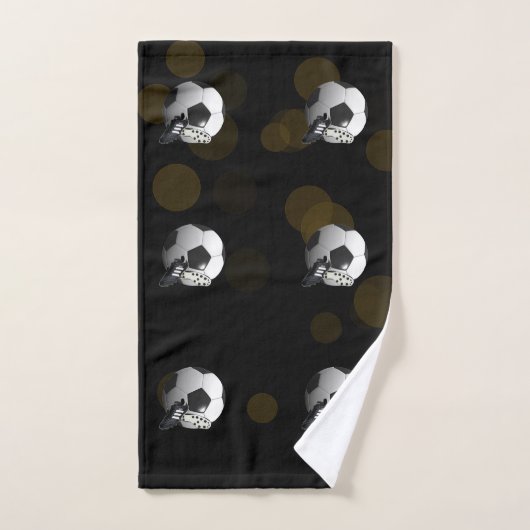 Sechs Fußballbälle, Handtuch (Handtuch)